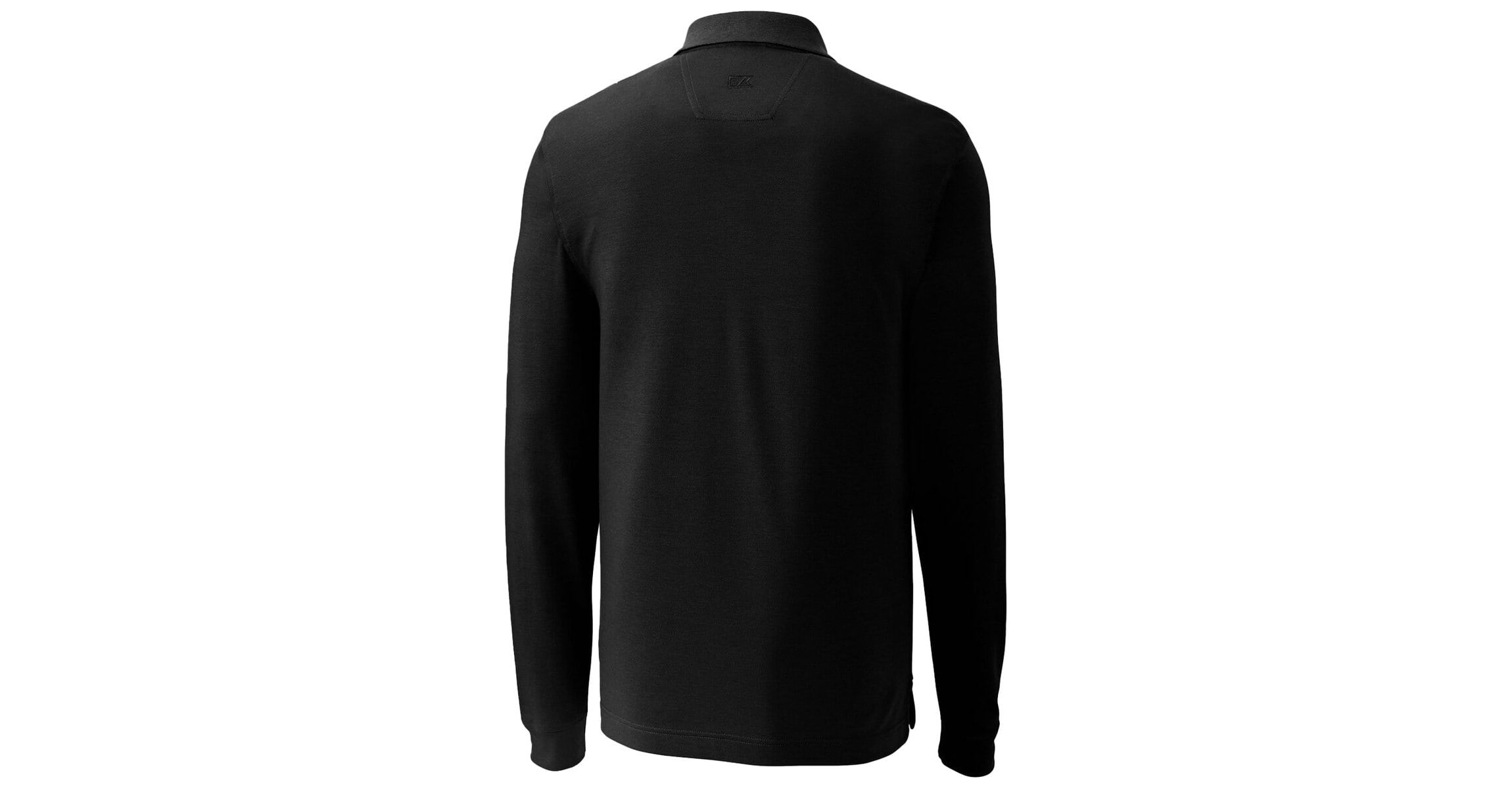 NCAA Louisville Cardinals Advantage Tri-Blend Pique Long Sleeve Polo