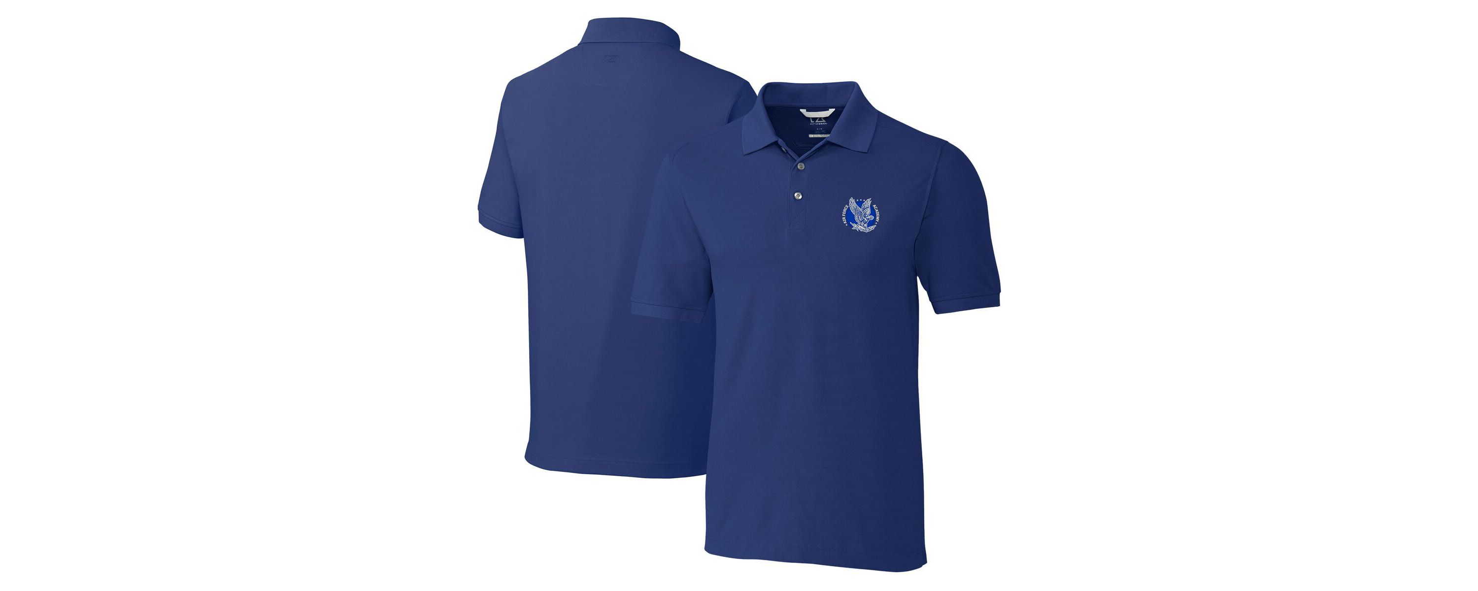 NCAA Air Force Falcons Advantage Tri-Blend DryTec Pique Polo