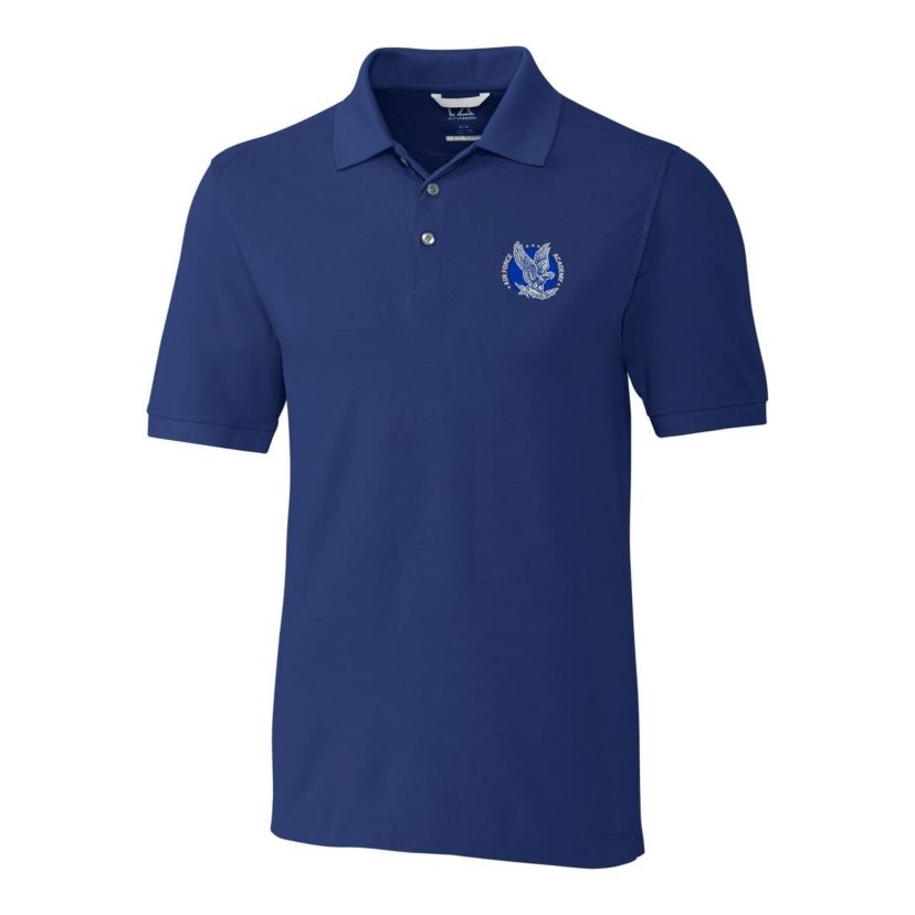 NCAA Air Force Falcons Advantage Tri-Blend DryTec Pique Polo