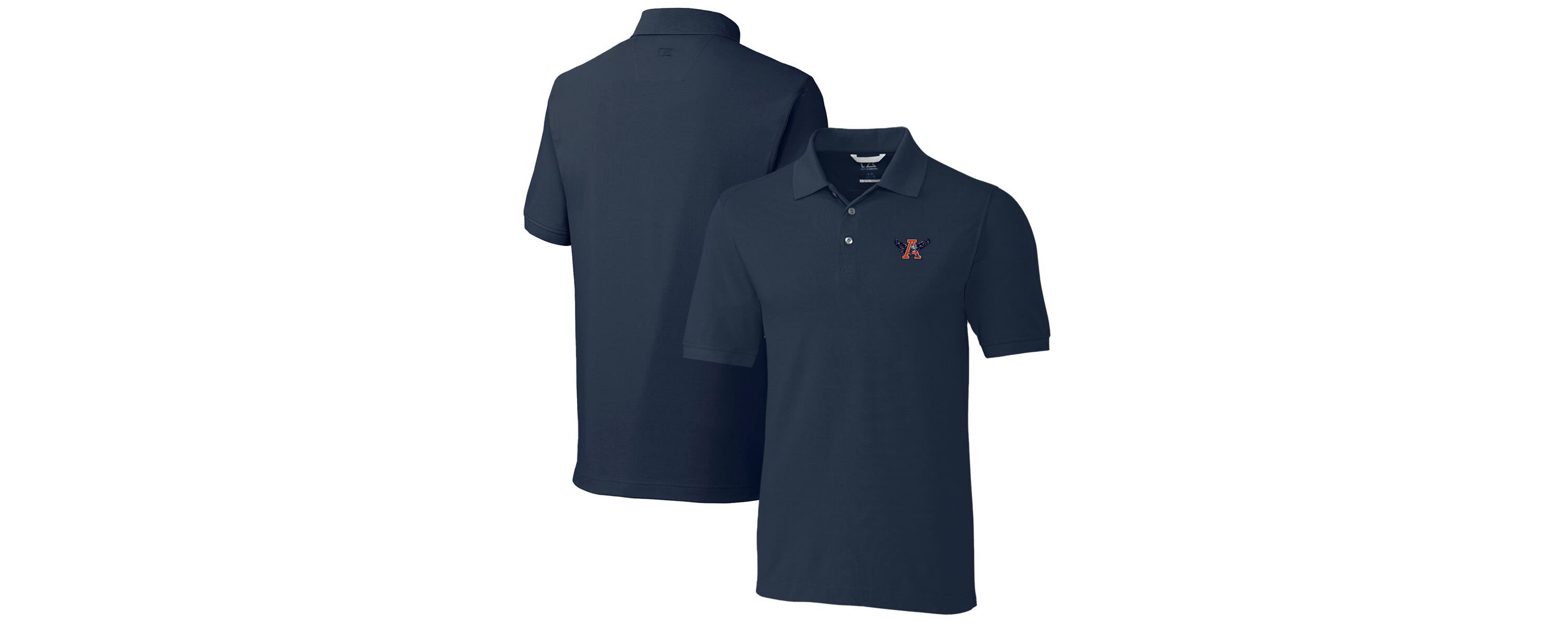 NCAA Auburn Tigers Advantage Tri-Blend DryTec Pique Polo