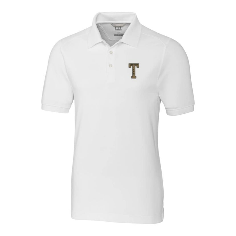 Georgia Tech Yellow Jackets NCAA Georgia Tech Jackets Advantage Tri-Blend DryTec Pique Polo