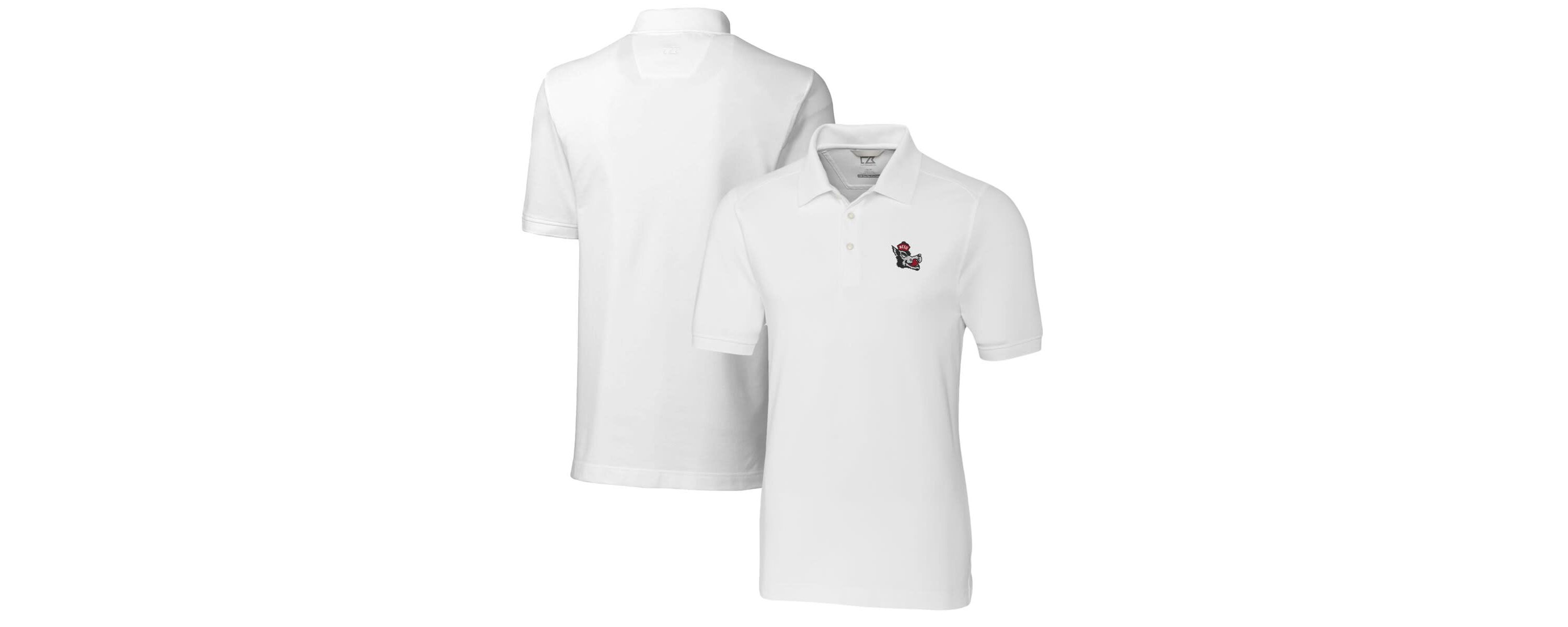 NCAA NC State Wolfpack Advantage Tri-Blend DryTec Pique Polo