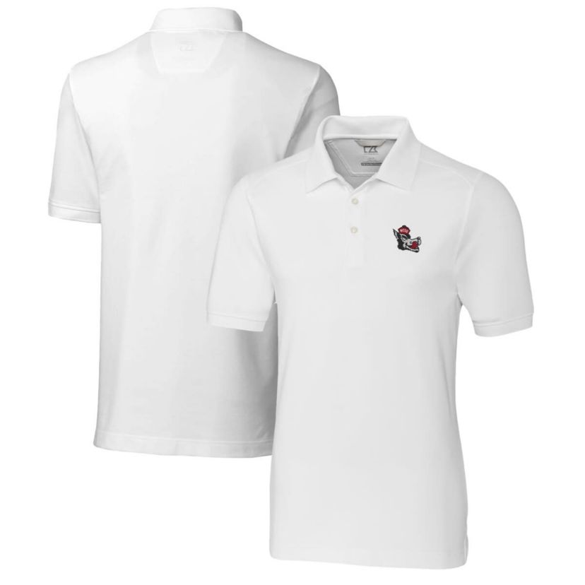 NCAA NC State Wolfpack Advantage Tri-Blend DryTec Pique Polo