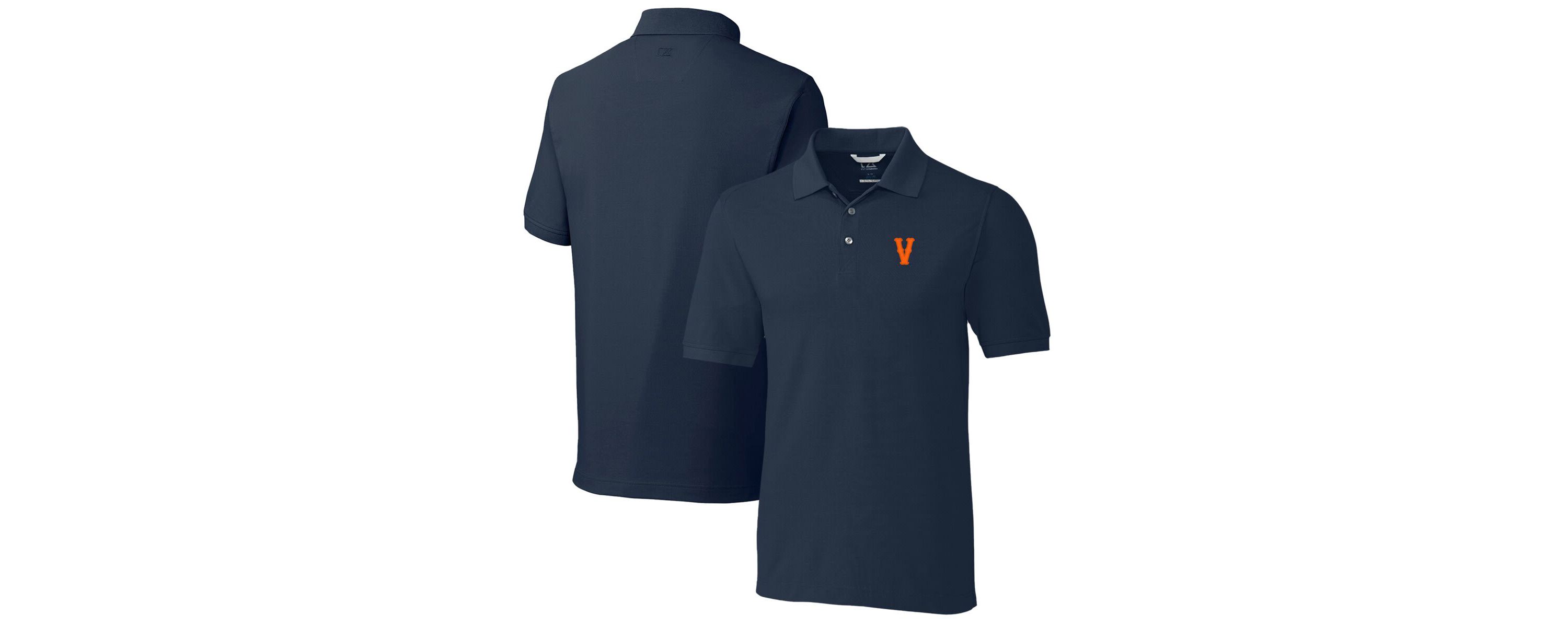 NCAA Virginia Cavaliers Vintage Advantage Tri-Blend DryTec Pique Polo