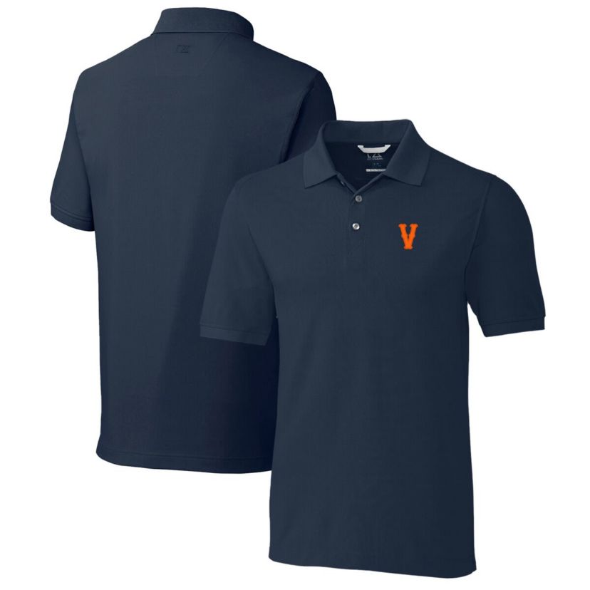 NCAA Virginia Cavaliers Vintage Advantage Tri-Blend DryTec Pique Polo