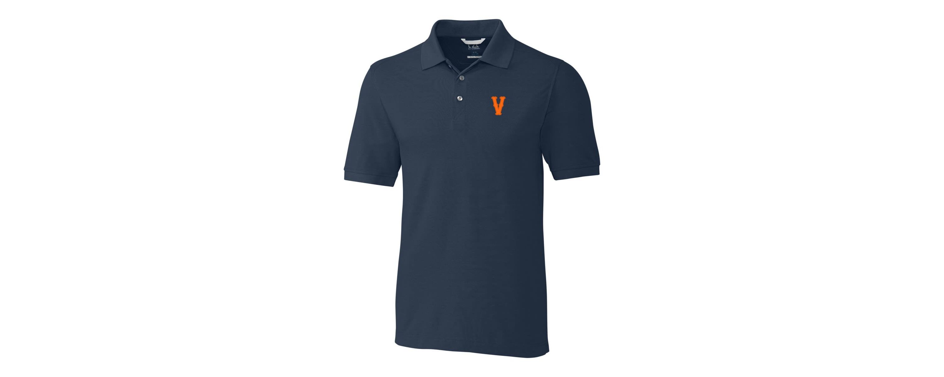 NCAA Virginia Cavaliers Vintage Advantage Tri-Blend DryTec Pique Polo