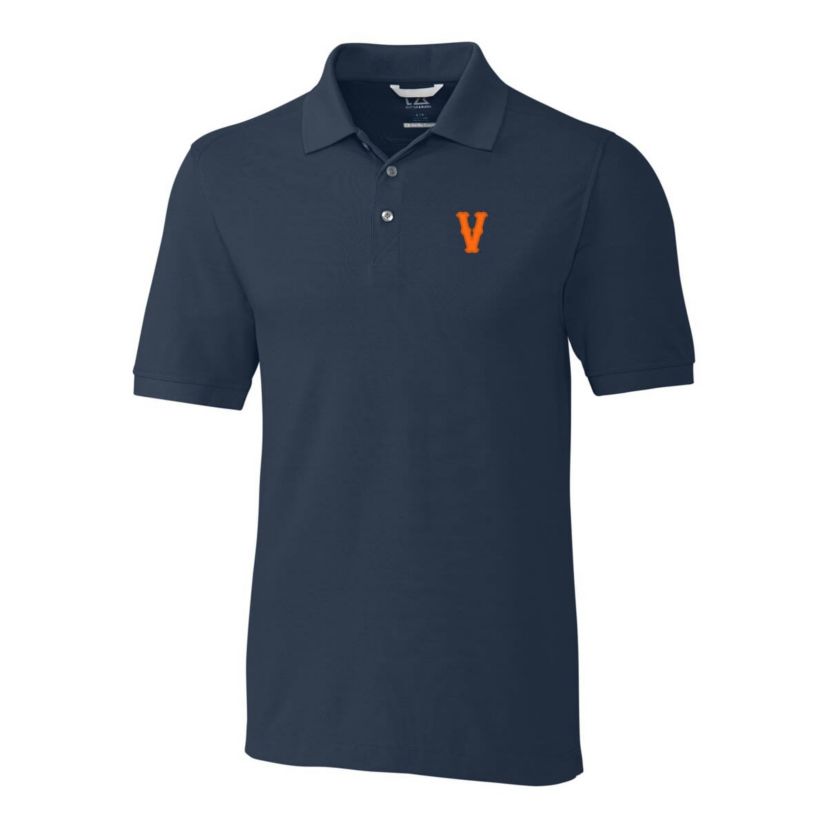 NCAA Virginia Cavaliers Vintage Advantage Tri-Blend DryTec Pique Polo