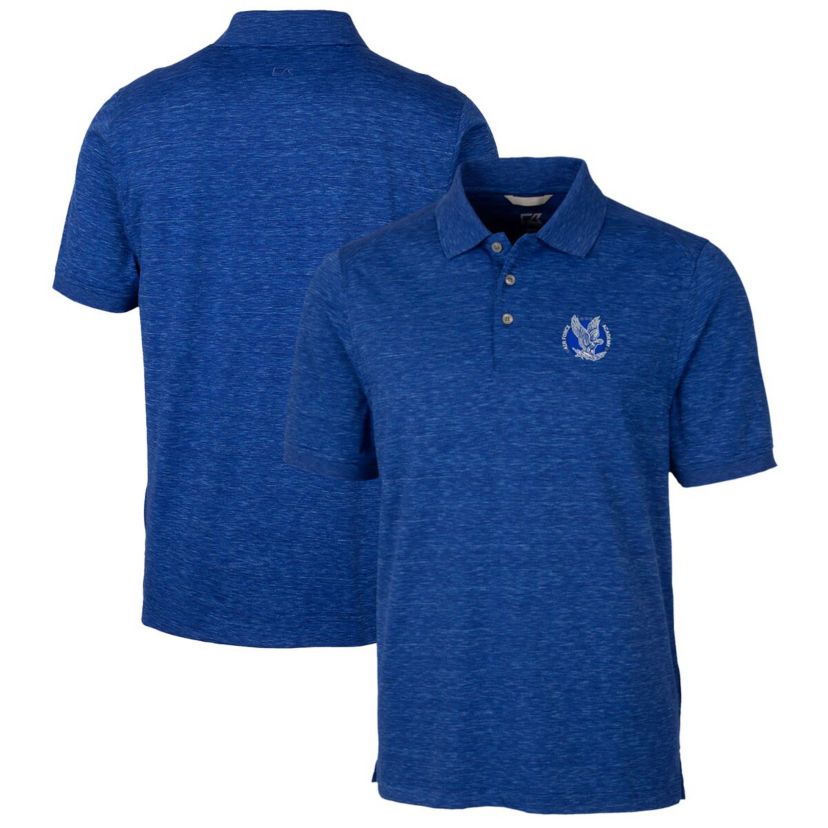 NCAA Air Force Falcons Advantage Space Dye Tri-Blend Polo