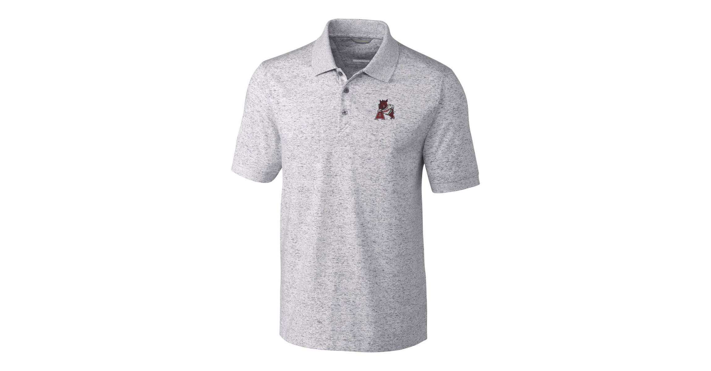 NCAA Arkansas Razorbacks Advantage Space Dye Tri-Blend Polo