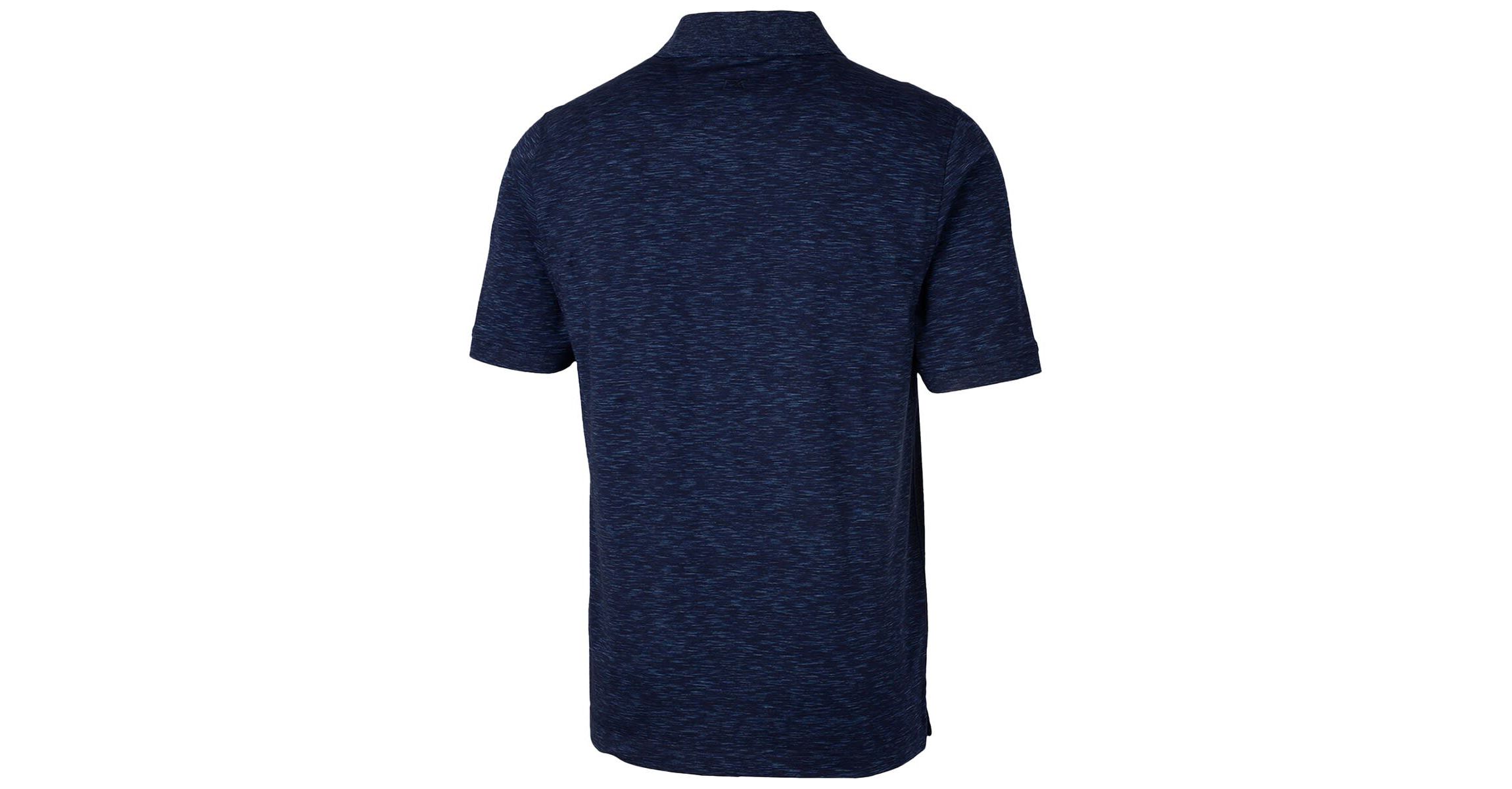 NCAA Auburn Tigers Advantage Space Dye Tri-Blend Polo