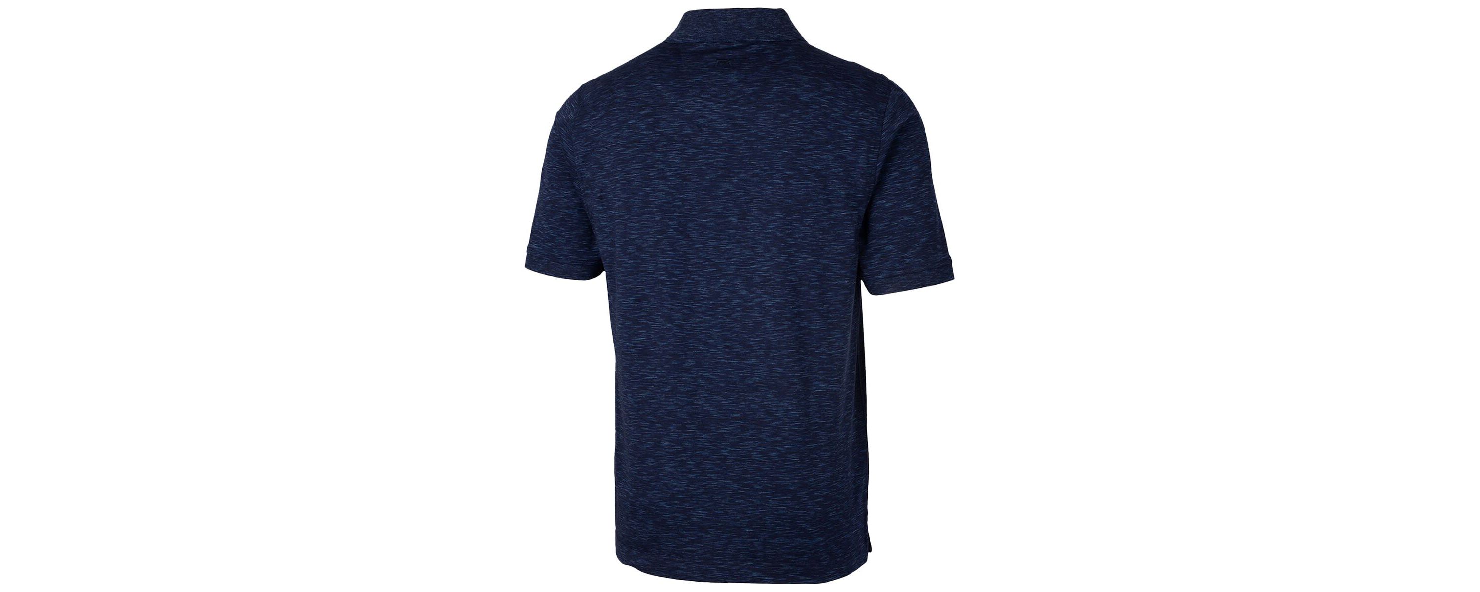 NCAA Auburn Tigers Advantage Space Dye Tri-Blend Polo