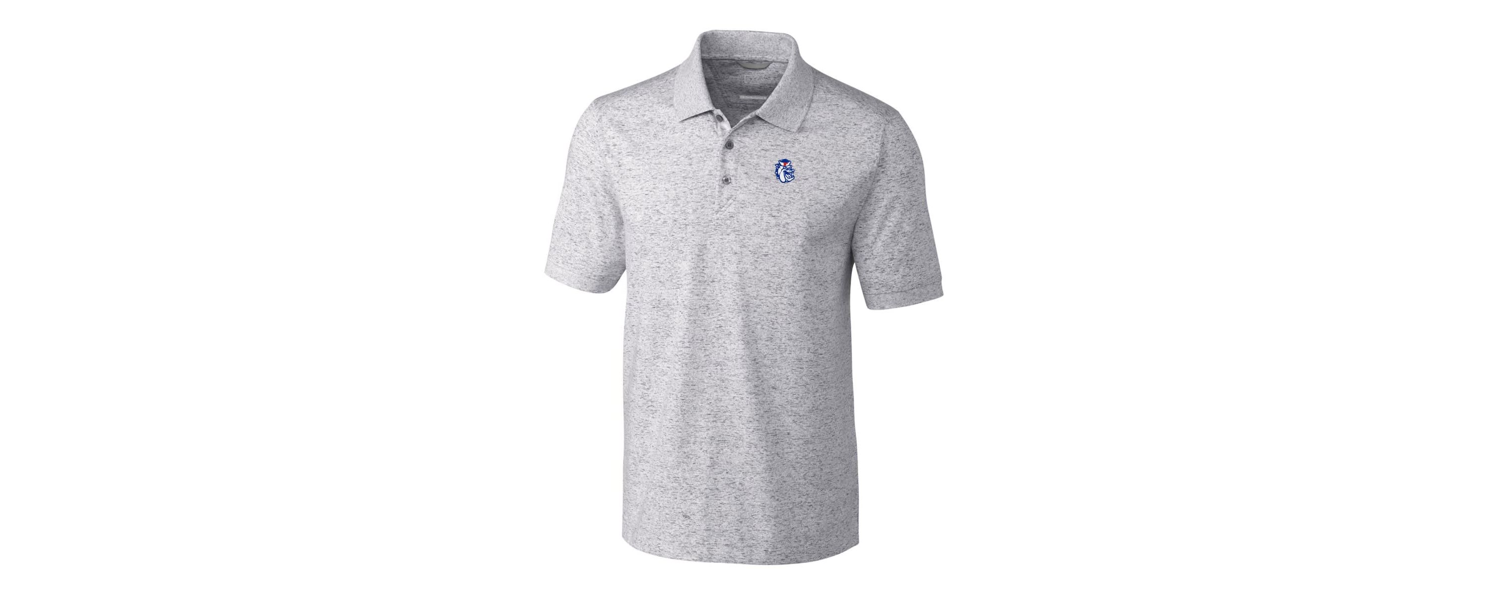 NCAA Fresno State Bulldogs Advantage Space Dye Tri-Blend Polo