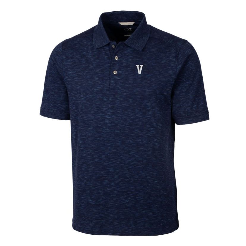 NCAA Villanova Wildcats Advantage Space Dye Tri-Blend Polo