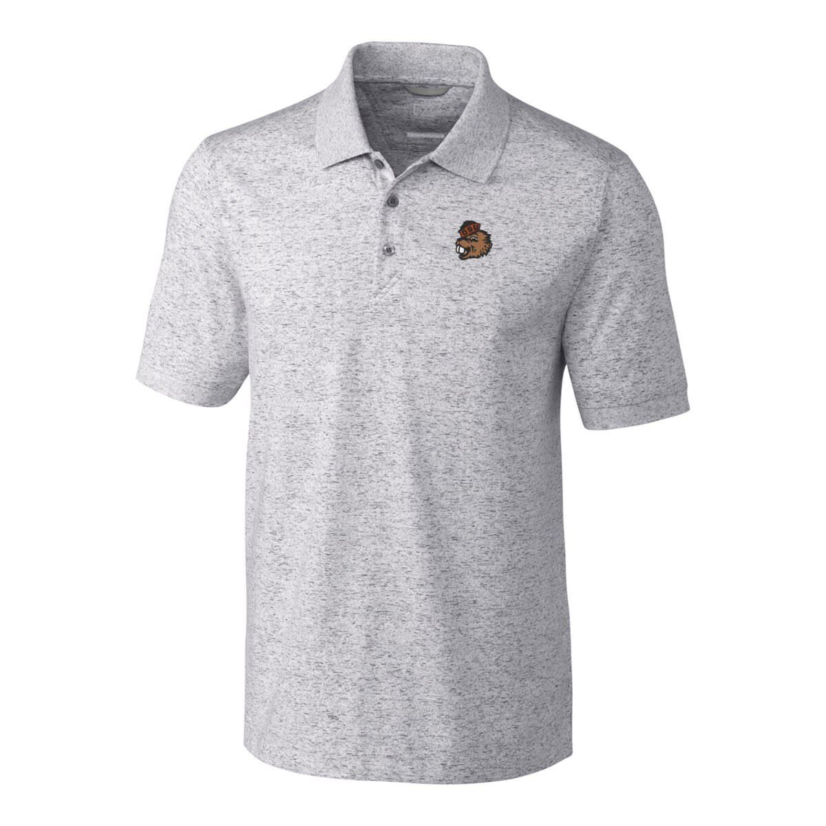 NCAA Oregon State Beavers Advantage Space Dye Tri-Blend Polo