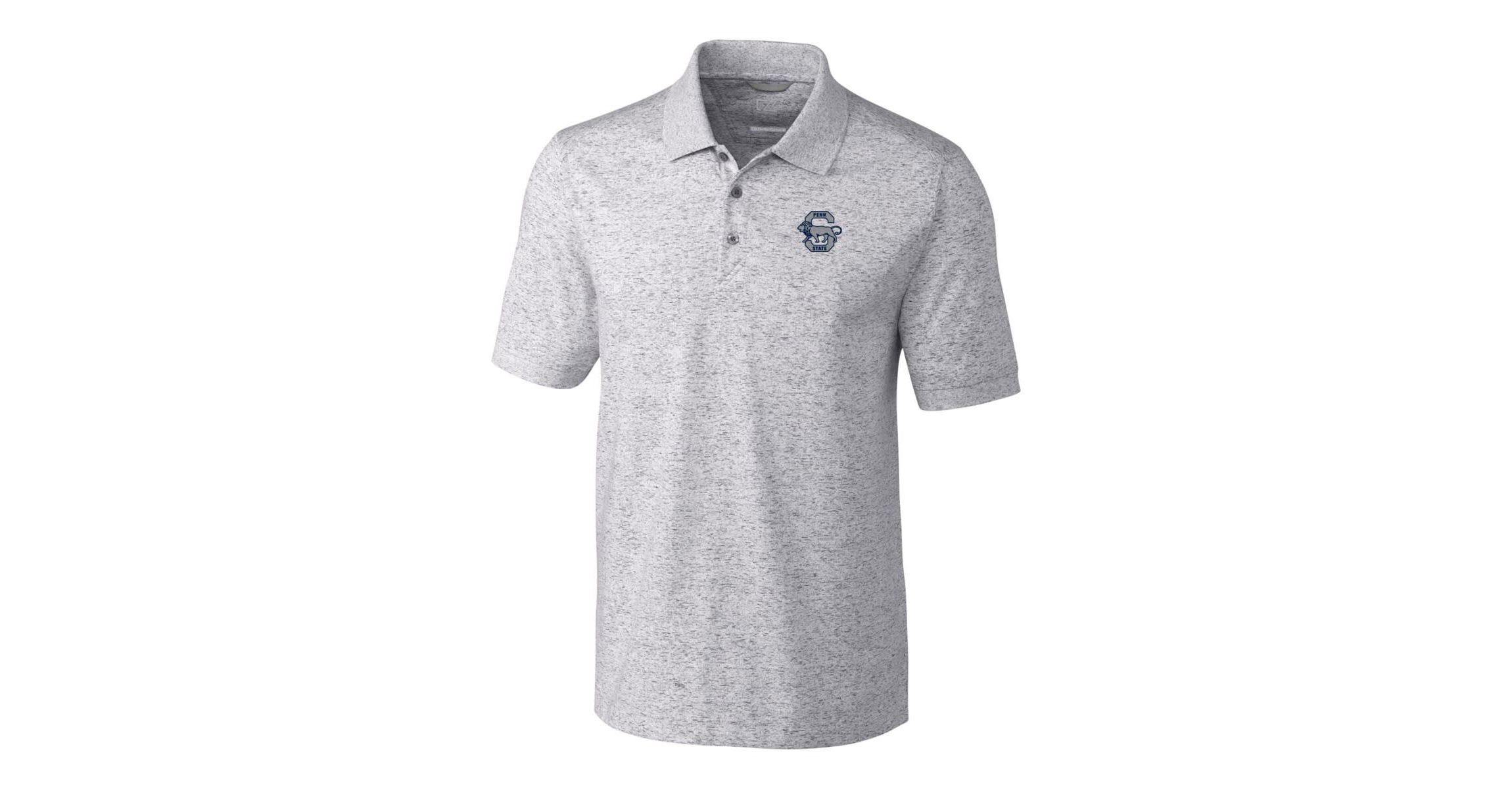 NCAA Penn State Nittany Lions Advantage Space Dye Tri-Blend Polo
