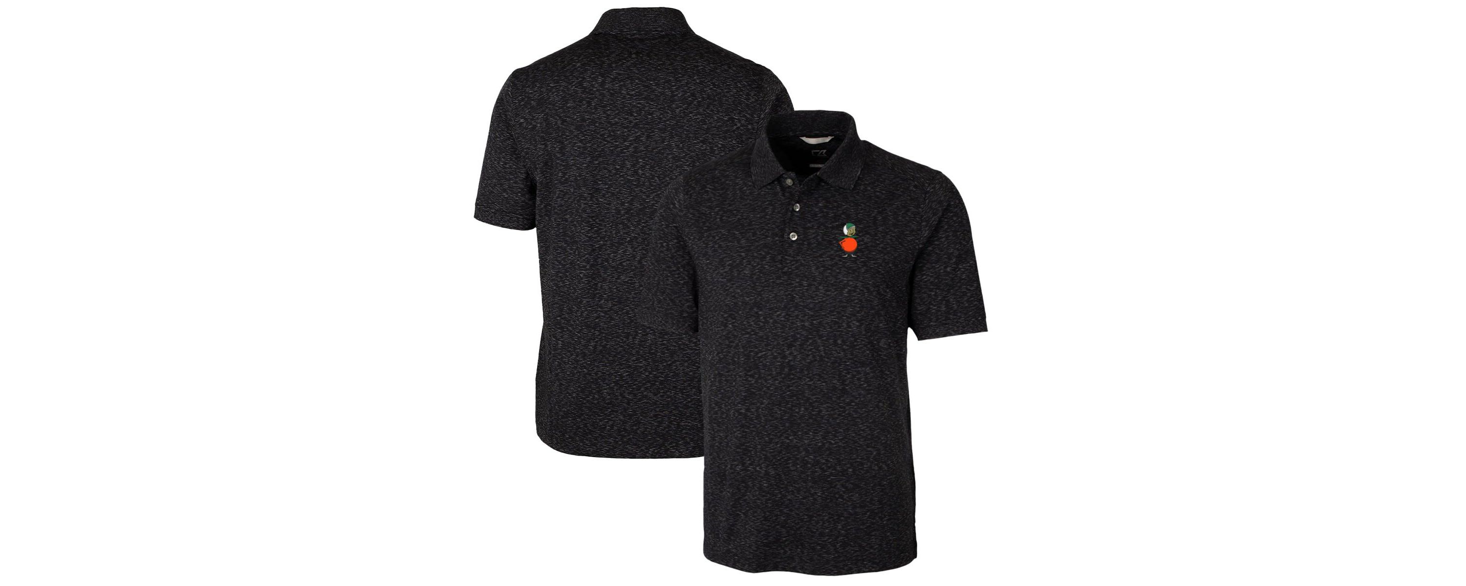 NCAA UCF Knights Advantage Space Dye Tri-Blend Polo