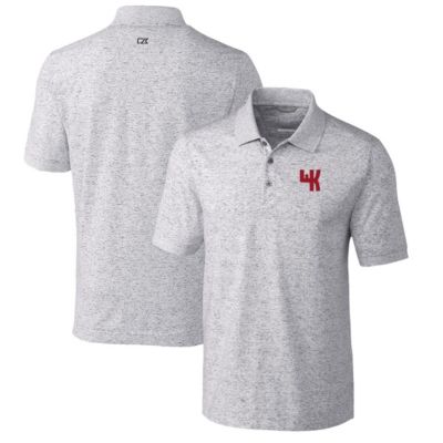 Cutter & Buck Men's NCAA Western Kentucky Hilltoppers Advantage Space Dye Tri-Blend Polo, 3XL -  0197096491383
