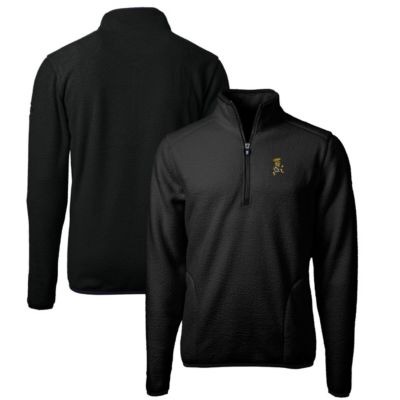 NCAA Wichita State Shockers Vault Cascade Eco Sherpa Fleece Quarter-Zip Pullover Jacket