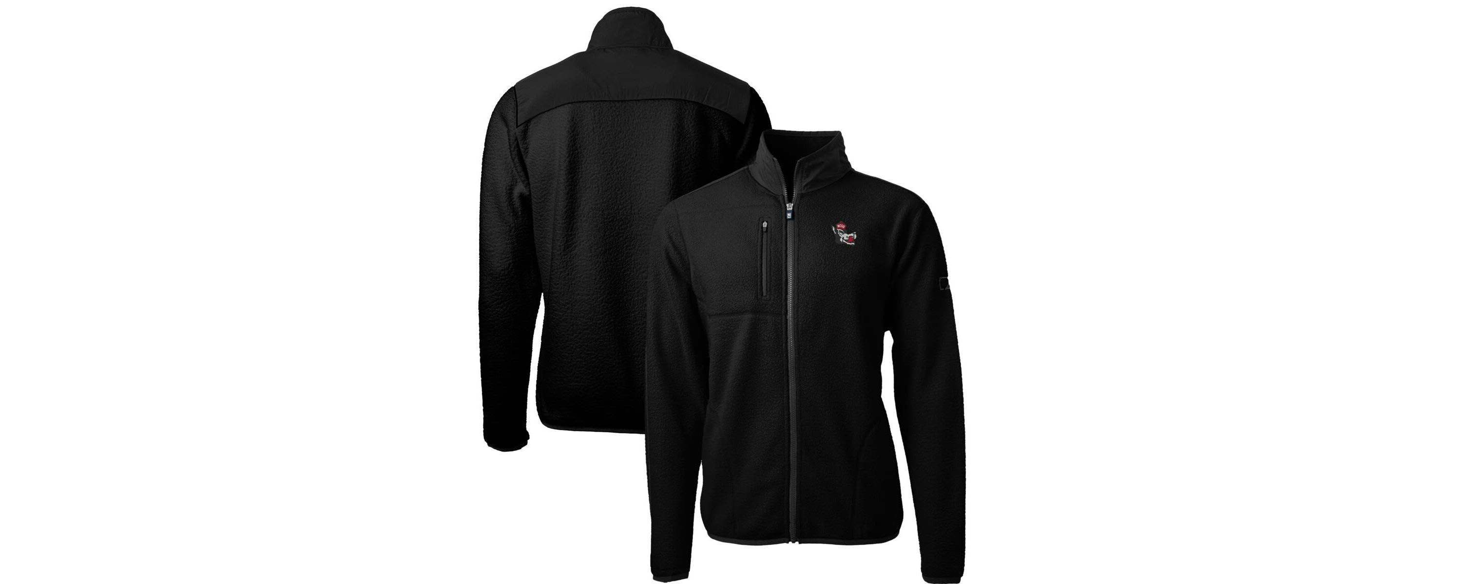 NCAA NC State Wolfpack Cascade Eco Sherpa Fleece Full-Zip Jacket