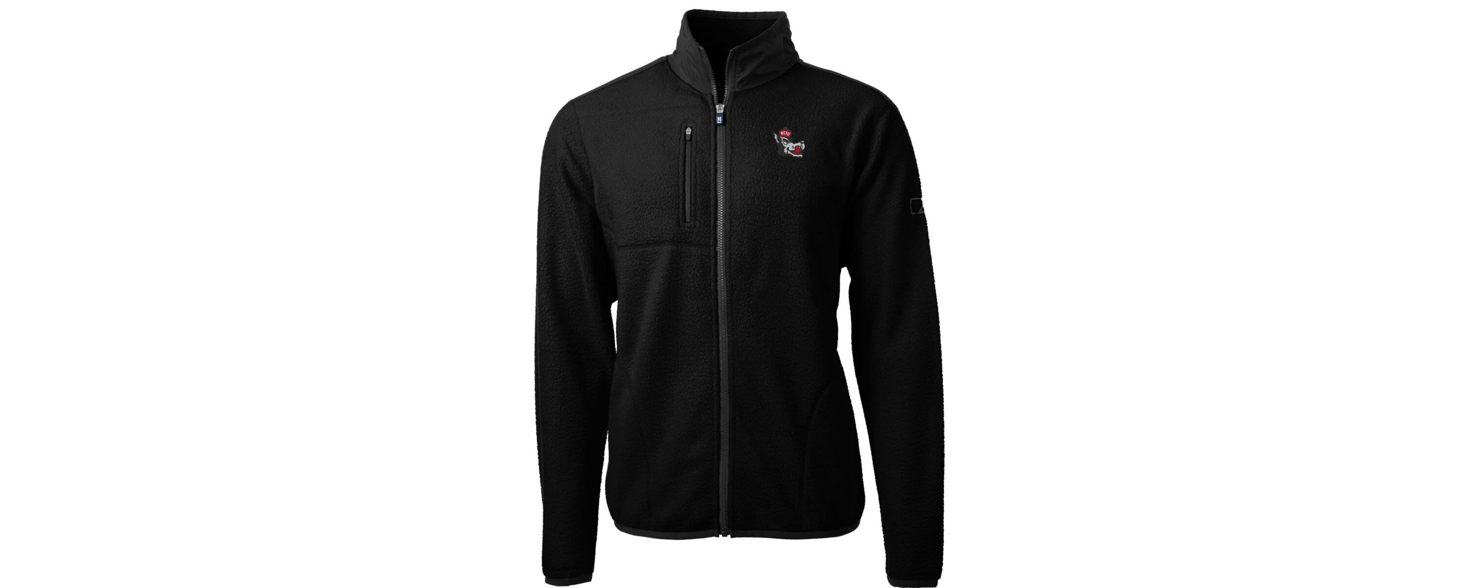 NCAA NC State Wolfpack Cascade Eco Sherpa Fleece Full-Zip Jacket