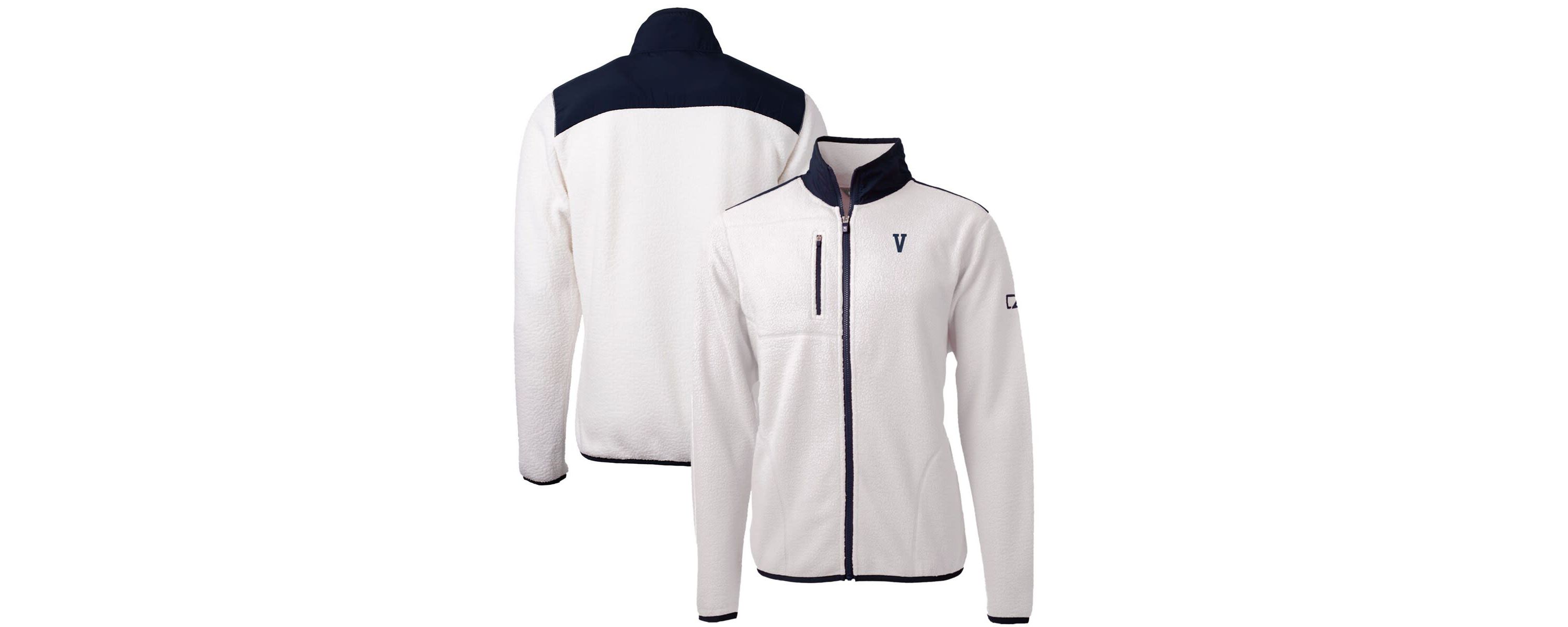 NCAA Villanova Wildcats Cascade Eco Sherpa Fleece Full-Zip Jacket