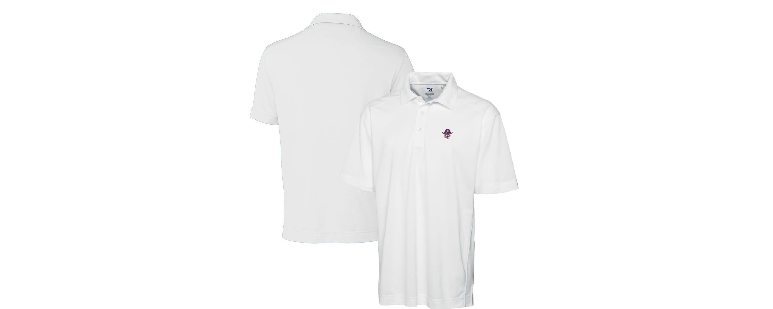 East Carolina Pirates NCAA ECU Pirates DryTec Genre Textured Solid Polo