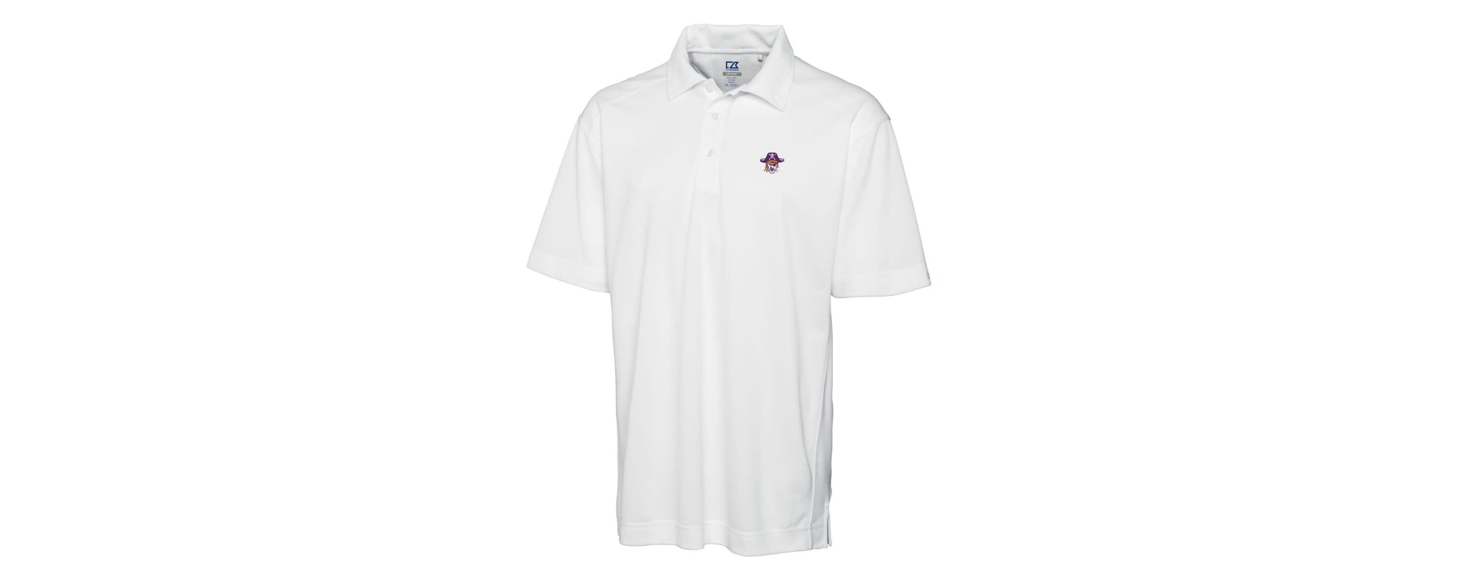East Carolina Pirates NCAA ECU Pirates DryTec Genre Textured Solid Polo