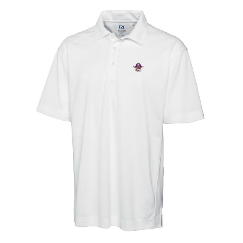East Carolina Pirates NCAA ECU Pirates DryTec Genre Textured Solid Polo