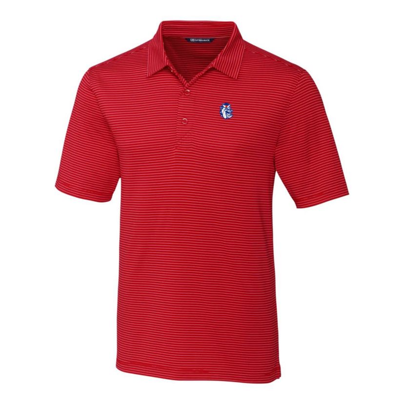 NCAA Fresno State Bulldogs Forge Pencil Stripe Stretch Polo