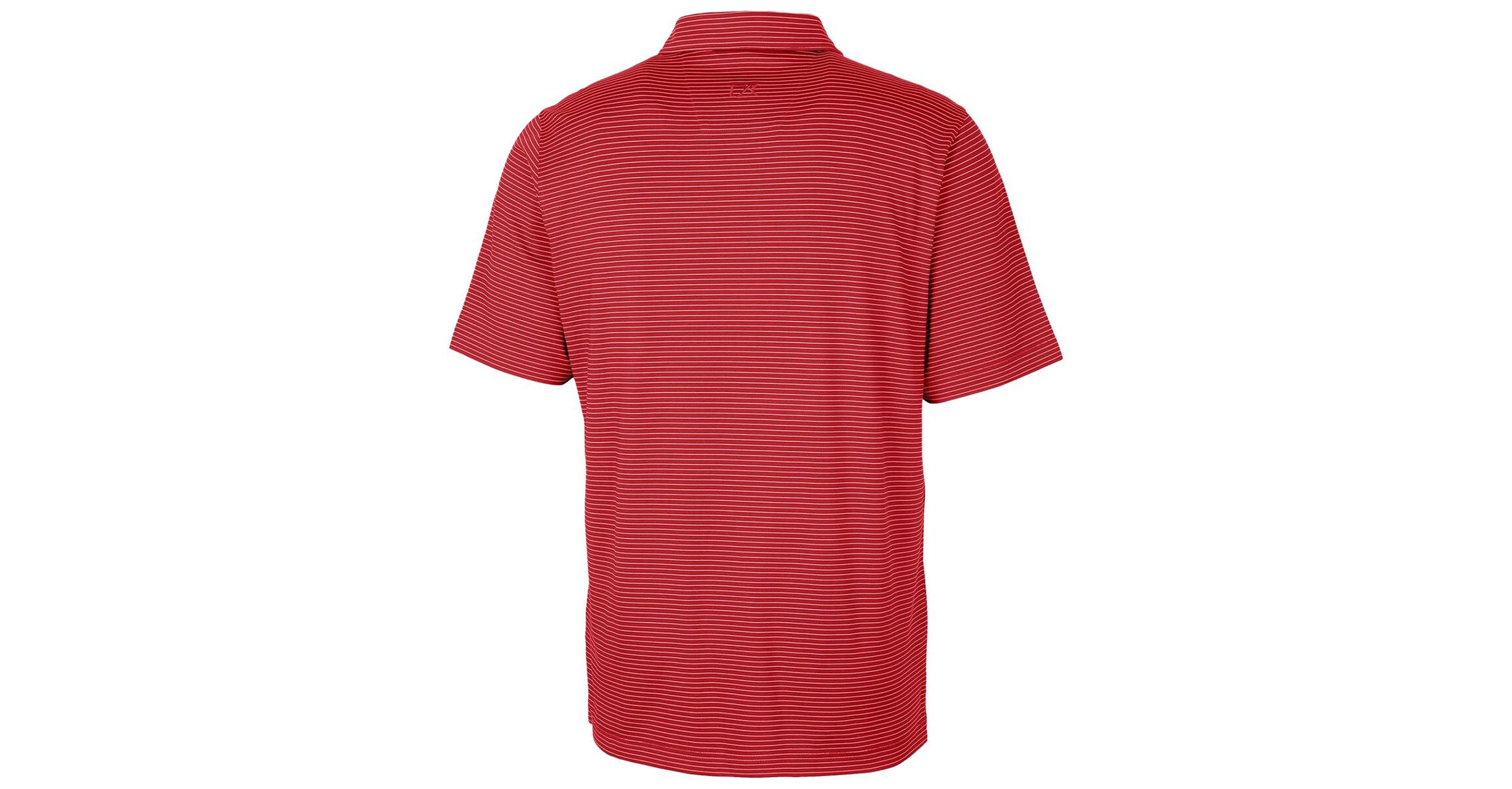 NCAA Fresno State Bulldogs Forge Pencil Stripe Stretch Polo