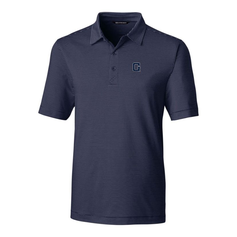 NCAA Georgetown Hoyas Forge Pencil Stripe Stretch Polo