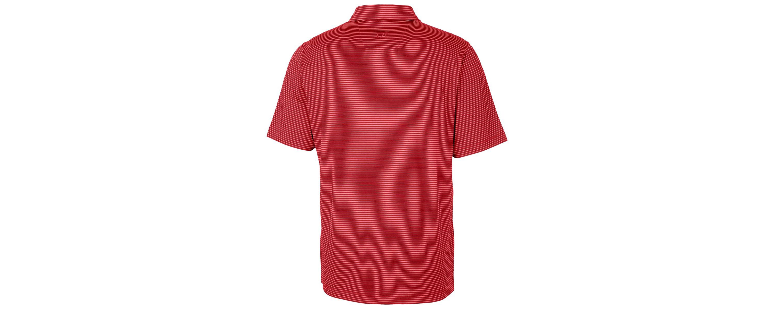 NCAA Utah Utes Forge Pencil Stripe Stretch Polo