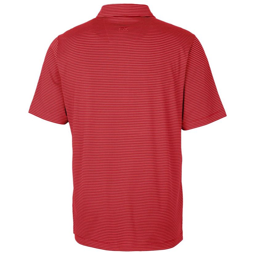 NCAA Utah Utes Forge Pencil Stripe Stretch Polo