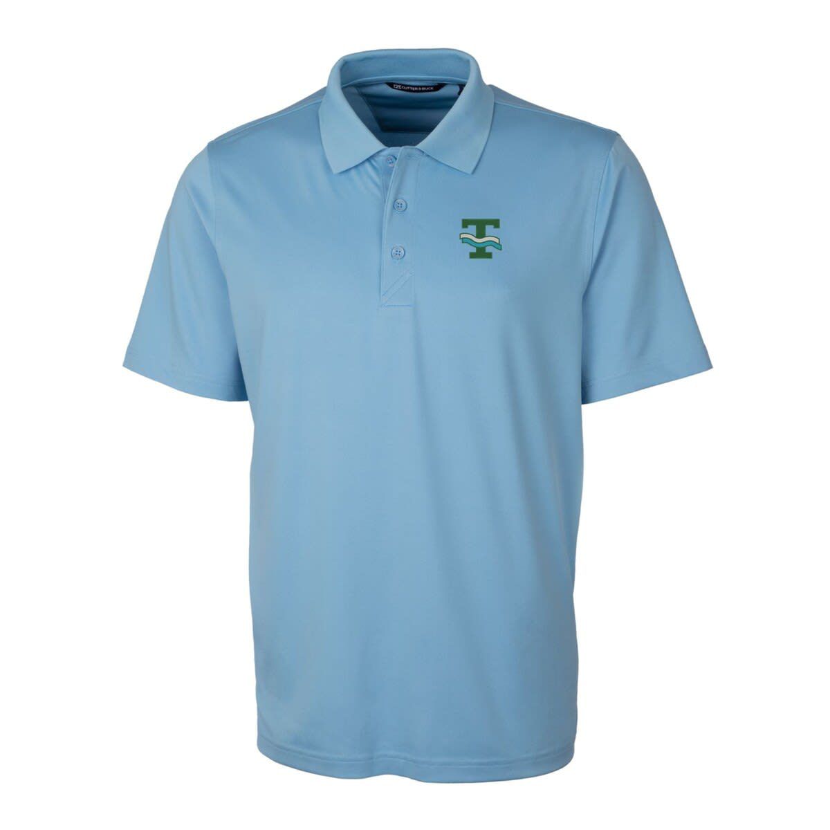 Tulane Green Wave NCAA Light Tulane Wave Forge Stretch Polo