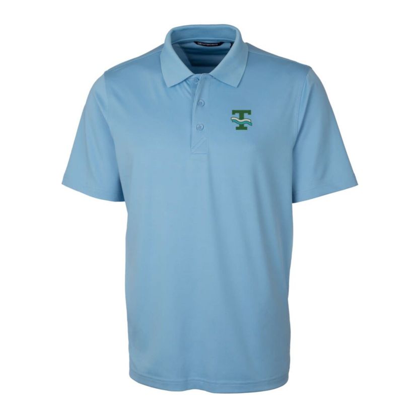 Tulane Green Wave NCAA Light Tulane Wave Forge Stretch Polo