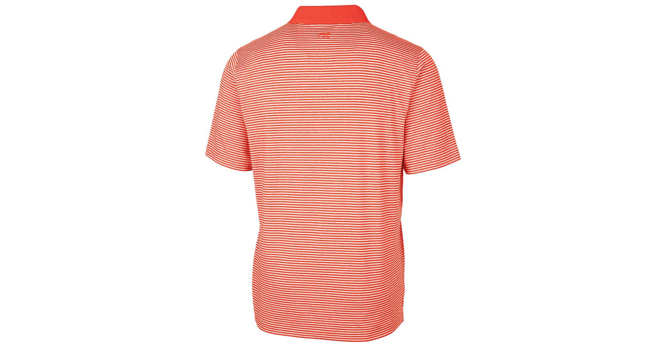 NCAA Virginia Tech Hokies Forge Tonal Stripe Stretch Polo