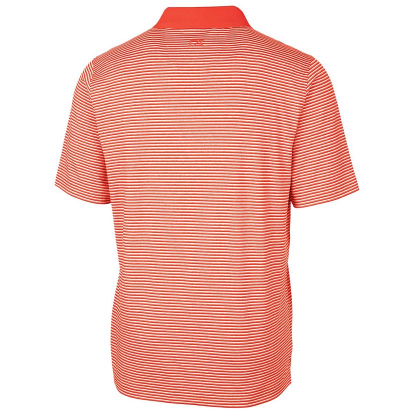 NCAA Virginia Tech Hokies Forge Tonal Stripe Stretch Polo