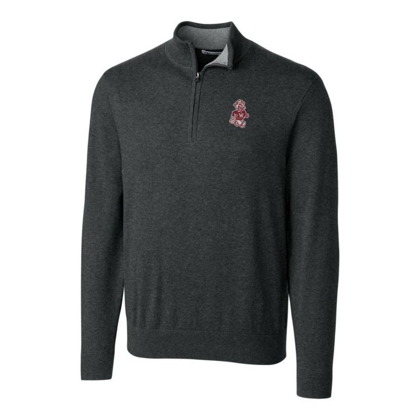 NCAA Washington State Cougars Lakemont Quarter-Zip Pullover Sweater