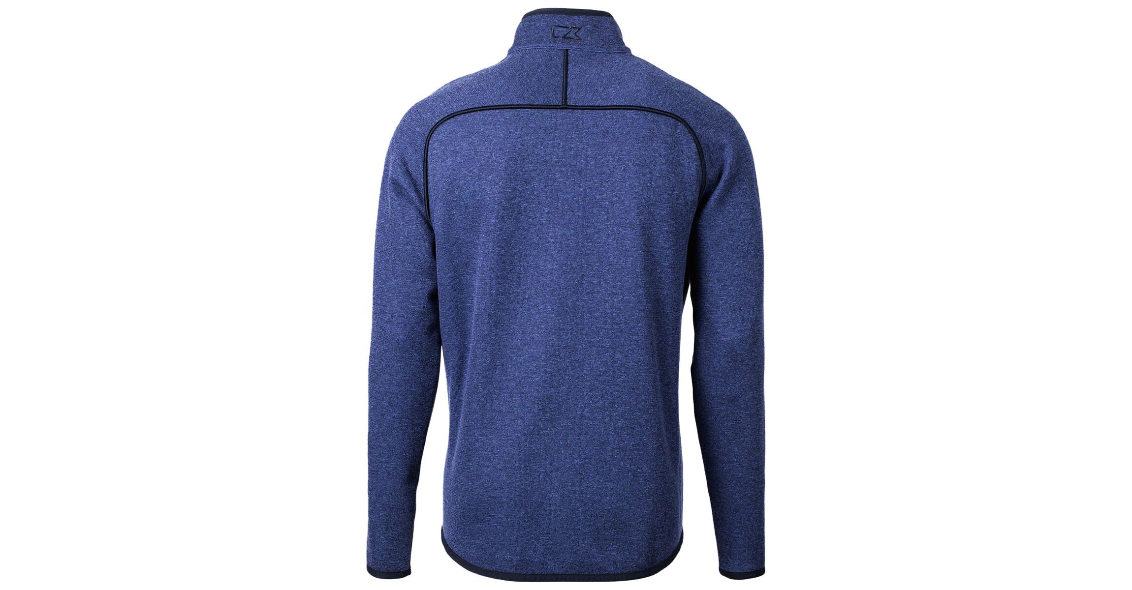 NCAA Heather Air Force Falcons Mainsail Sweater-Knit Full-Zip Jacket