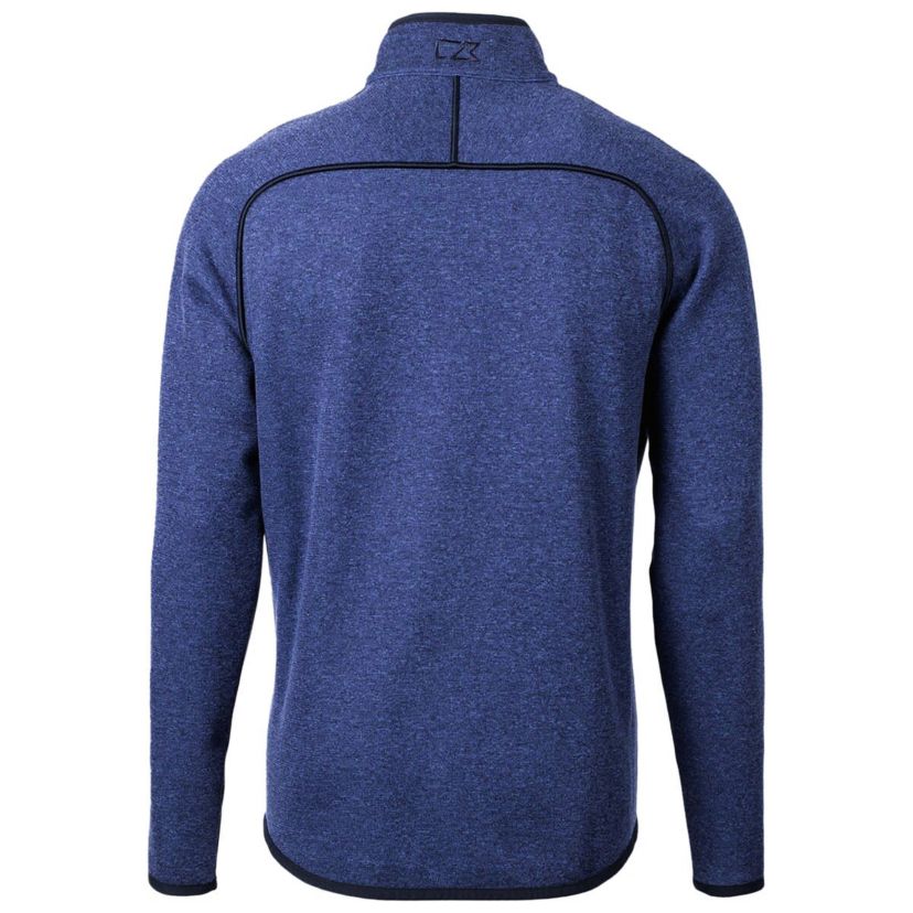 NCAA Heather Air Force Falcons Mainsail Sweater-Knit Full-Zip Jacket