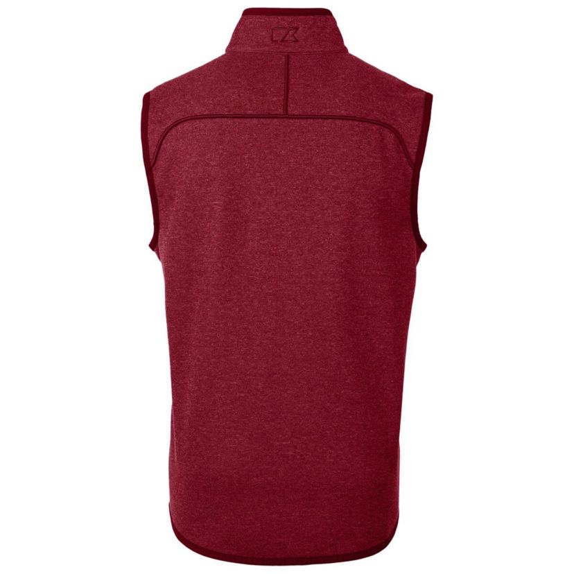 NCAA Arkansas Razorbacks Mainsail Sweater-Knit Full-Zip Vest