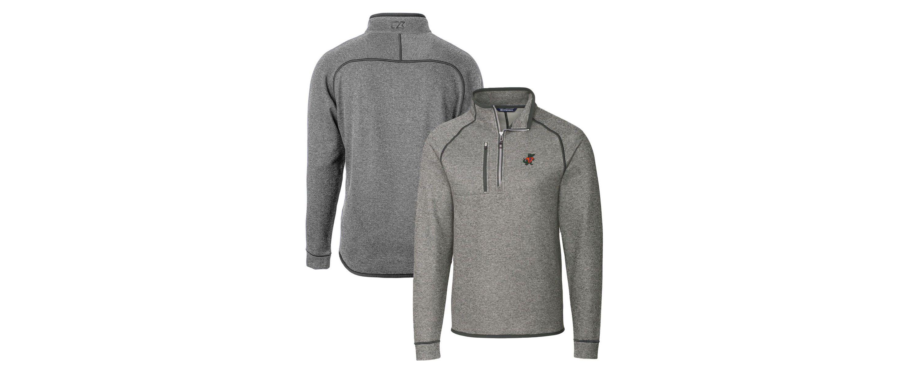 NCAA Florida Gators Mainsail Sweater-Knit Half-Zip Pullover Jacket