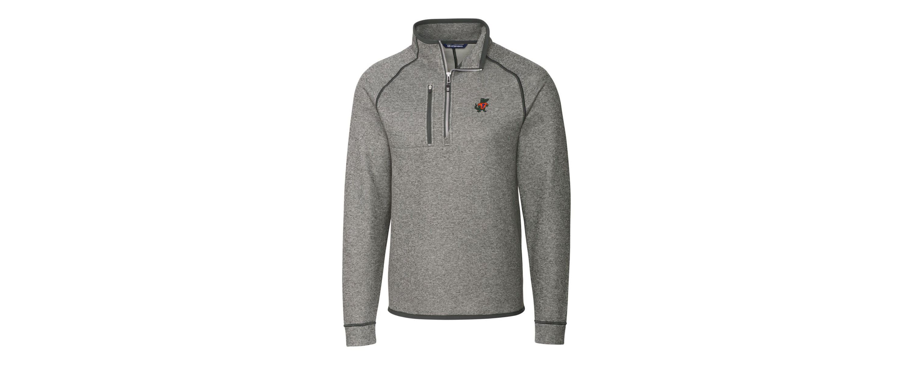 NCAA Florida Gators Mainsail Sweater-Knit Half-Zip Pullover Jacket