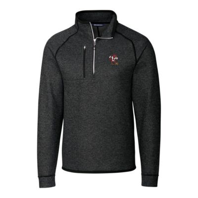 NCAA Louisville Cardinals Mainsail Sweater-Knit Half-Zip Pullover Jacket