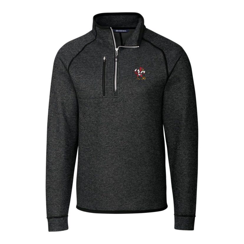 NCAA Louisville Cardinals Mainsail Sweater-Knit Half-Zip Pullover Jacket