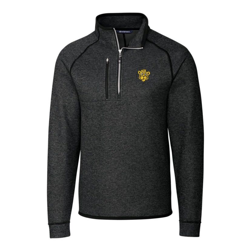 NCAA Missouri Tigers Mainsail Sweater-Knit Half-Zip Pullover Jacket