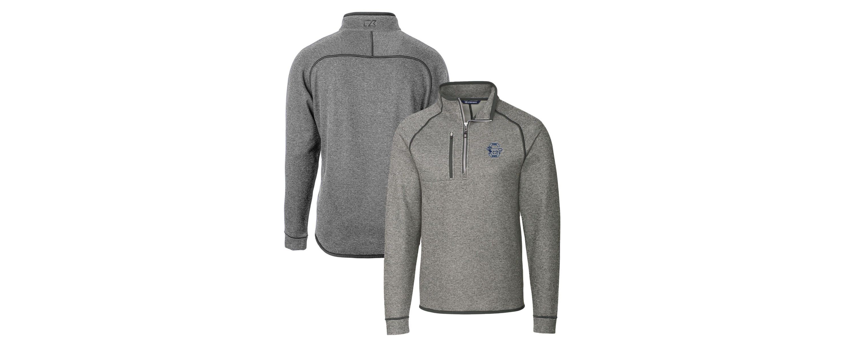 NCAA Penn State Nittany Lions Mainsail Sweater-Knit Half-Zip Pullover Jacket