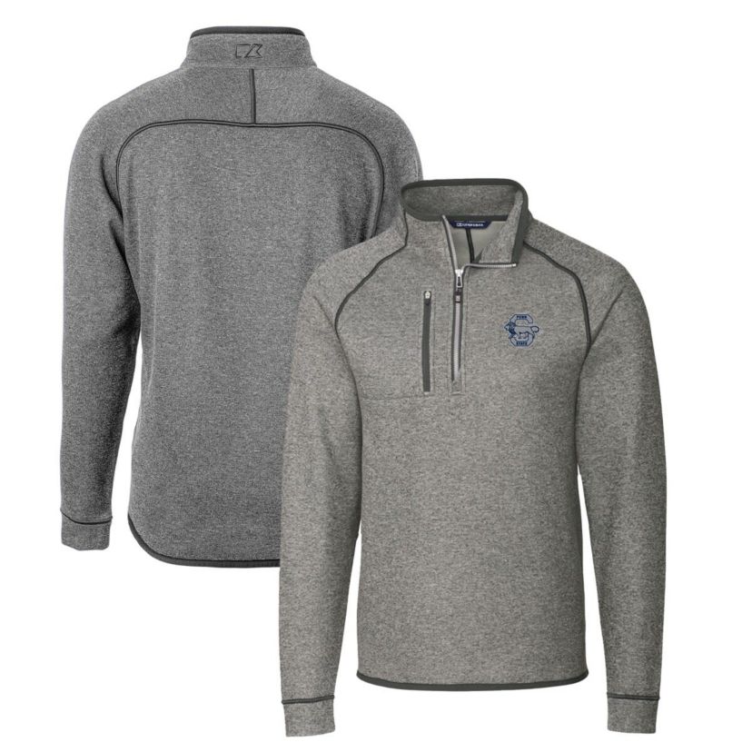 NCAA Penn State Nittany Lions Mainsail Sweater-Knit Half-Zip Pullover Jacket