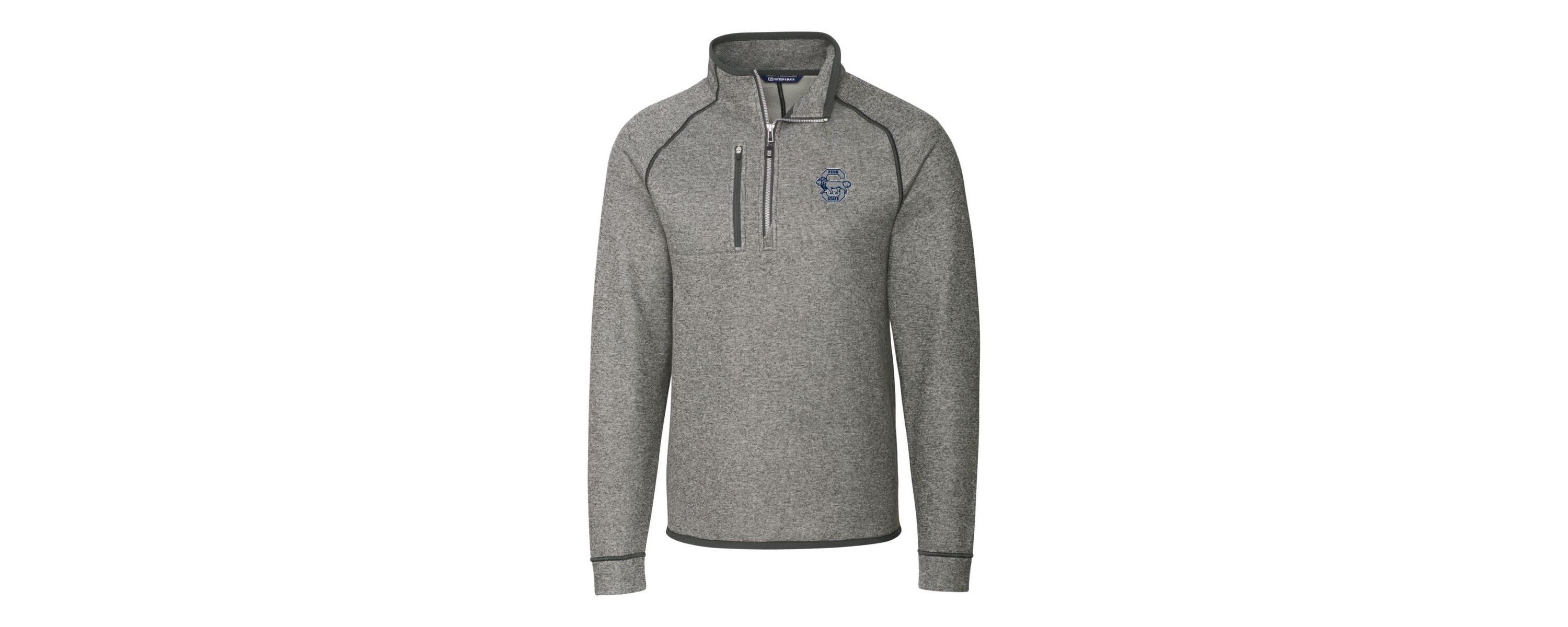NCAA Penn State Nittany Lions Mainsail Sweater-Knit Half-Zip Pullover Jacket