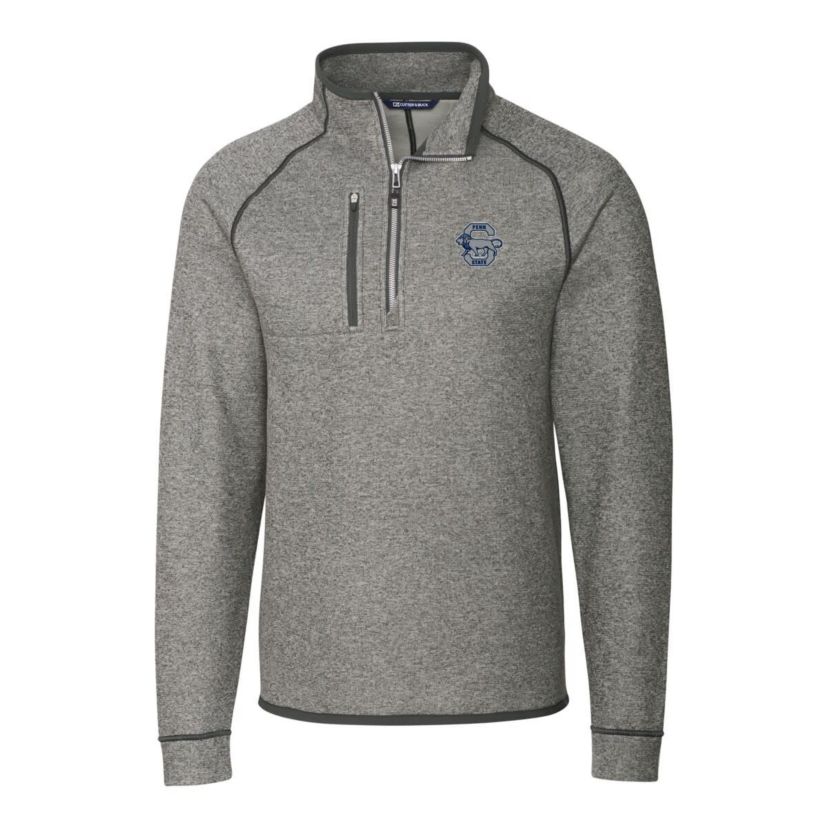 NCAA Penn State Nittany Lions Mainsail Sweater-Knit Half-Zip Pullover Jacket